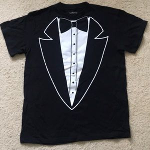 Tuxedo t shirt